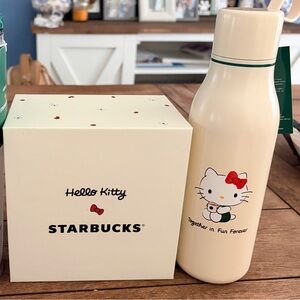 Hello Kitty x Starbucks thermos